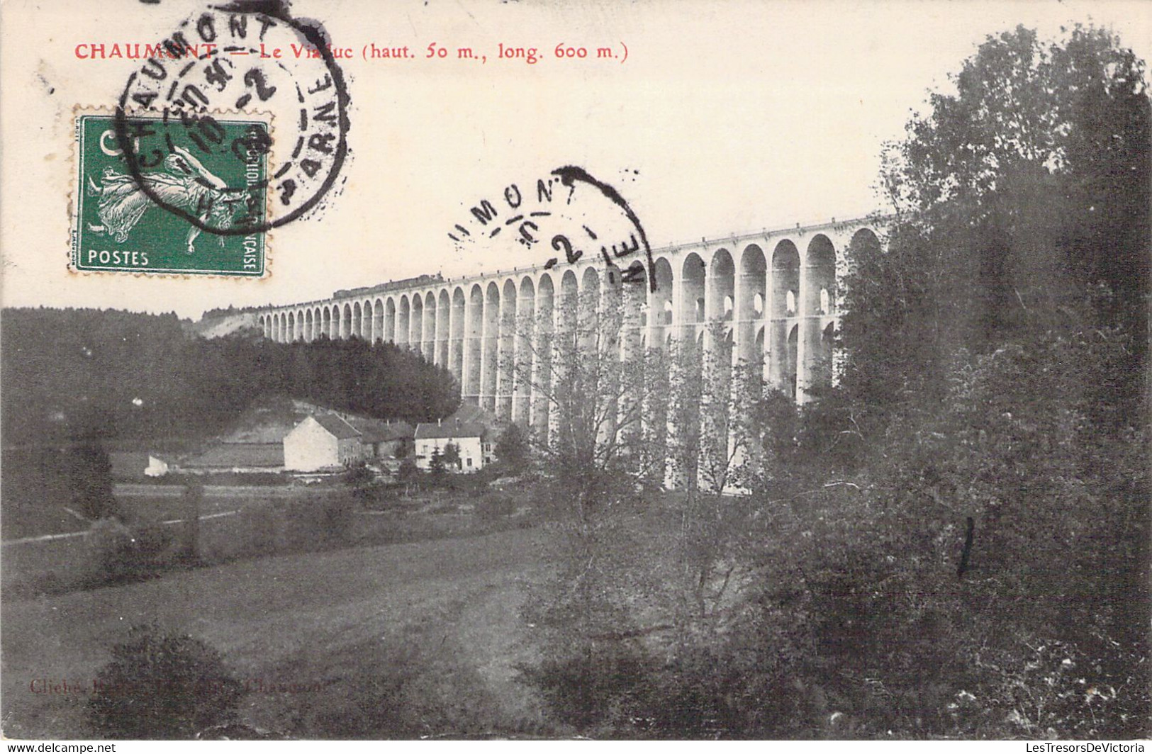 FRANCE - 54 - CHAUMONT - Le Viaduc  - Carte Postale Ancienne - Sonstige & Ohne Zuordnung