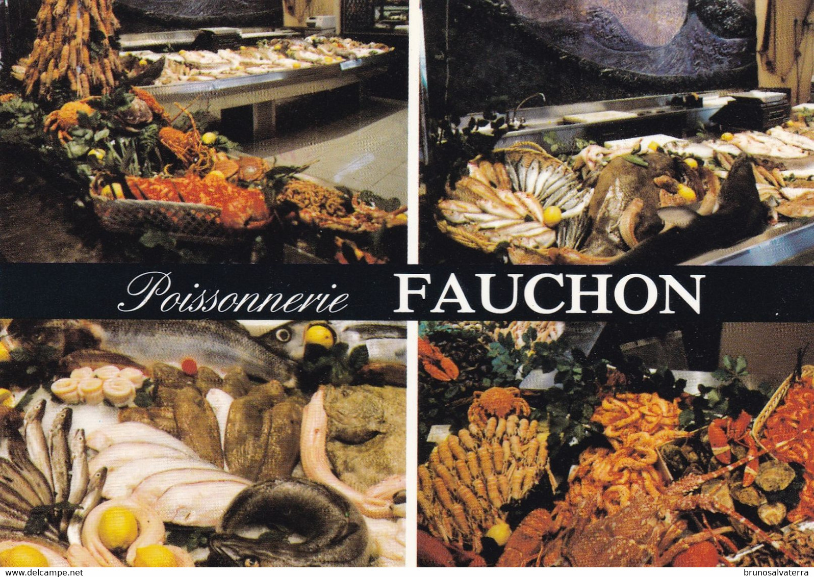 POISSONNERIE FAUCHON - Carte Publicitaire - Magasins