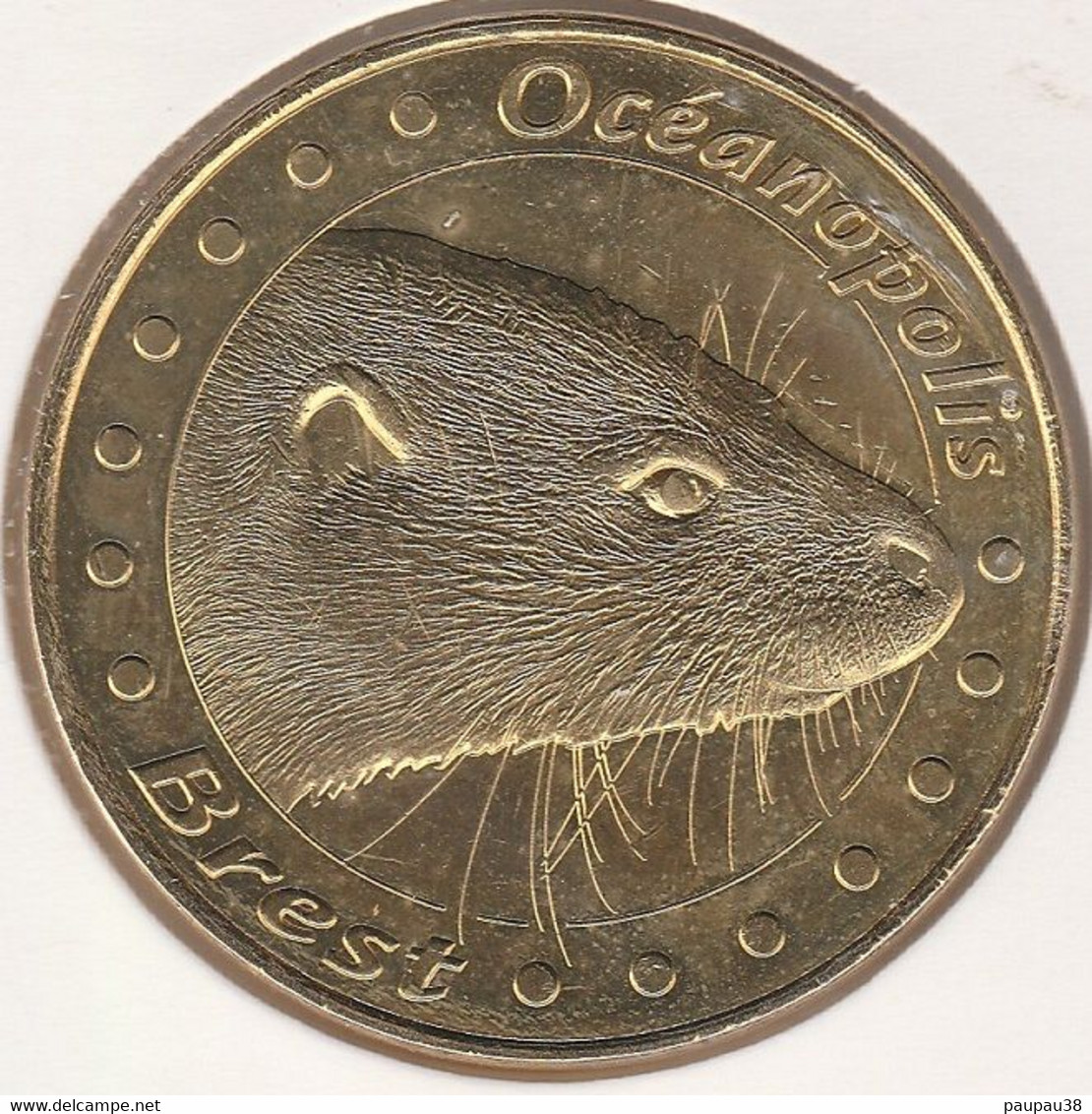 MONNAIE DE PARIS 2014 - 29 BREST Océanopolis - La Loutre - 2014