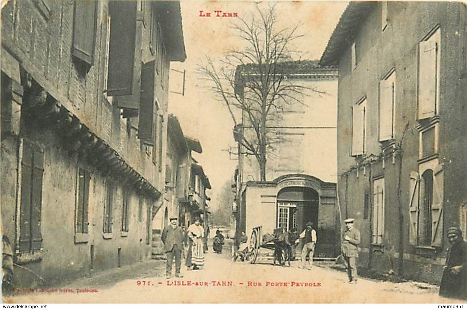 81 L'ISLE SUR TARN - RUE PORTE PEYROLE - Lisle Sur Tarn