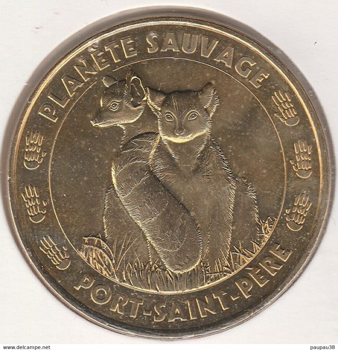 MONNAIE DE PARIS 2014 - 44 PORT-SAINT-PÈRE - Planète Sauvage - Les Lémuriens - 2014