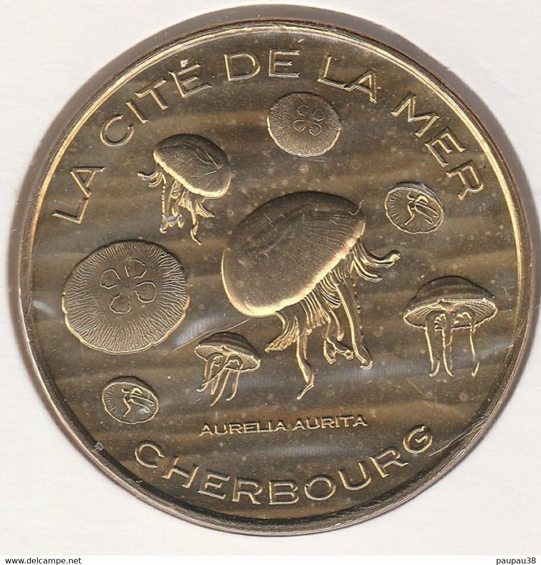 MONNAIE DE PARIS 2014 - 50 CHERBOURG-OCTEVILLE La Cité De La Mer – Les Méduses - 2014