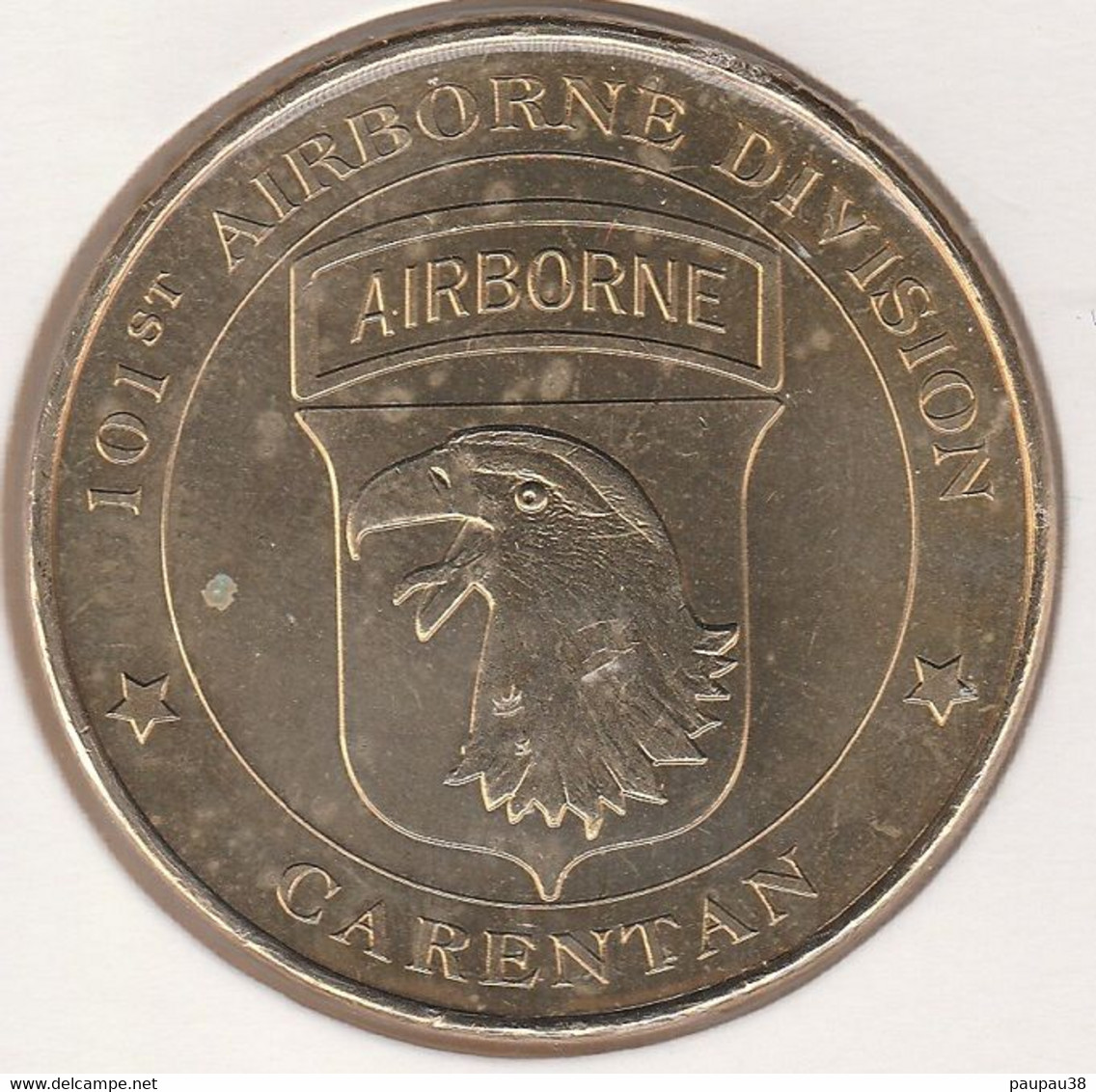 MONNAIE DE PARIS 2014 - 50 SAINT COMME DE MONT – Paratrooper – 101 ST Airborne Division - Carentan - 2014