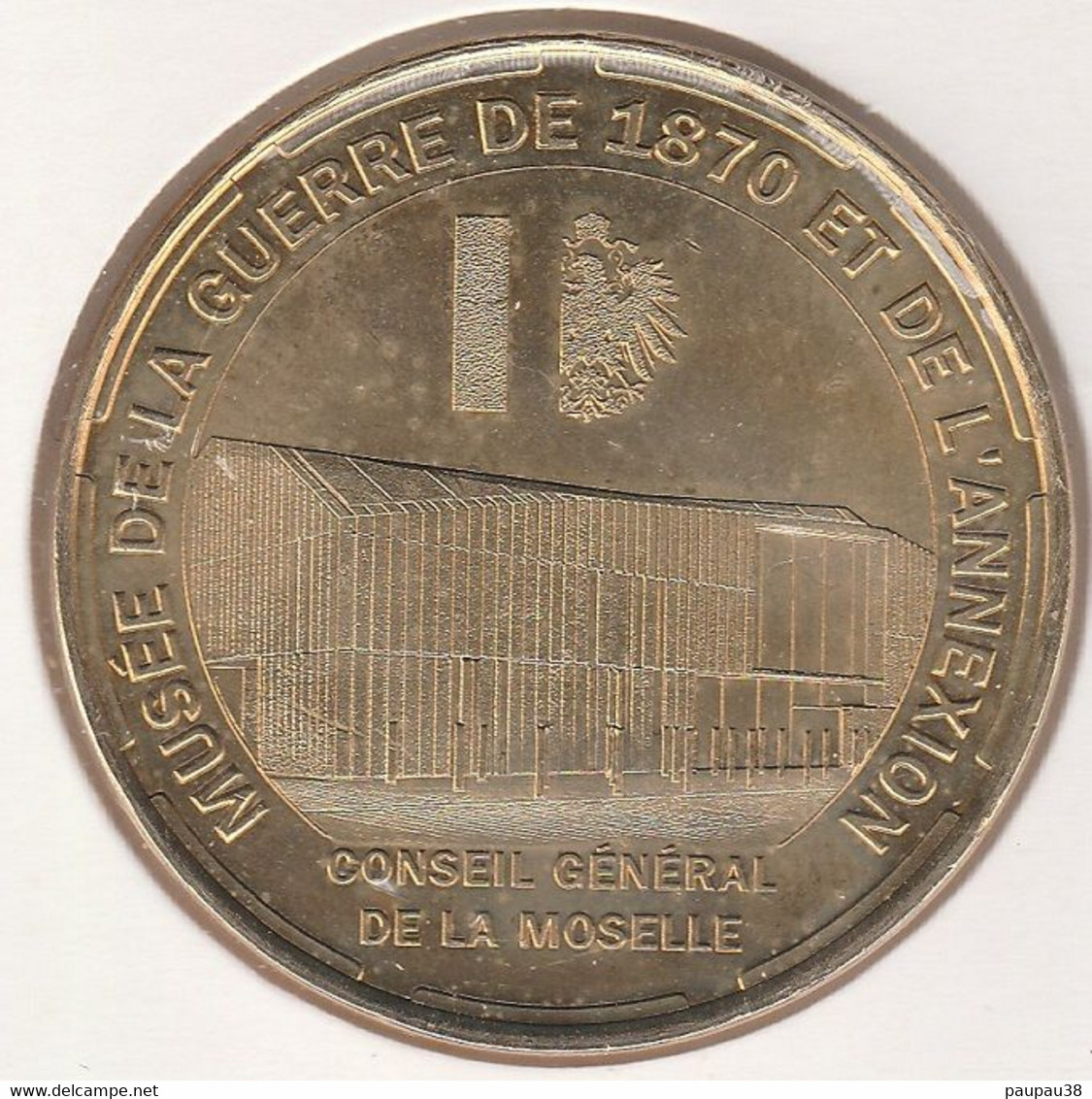 MONNAIE DE PARIS 2014 - 57 GRAVELOTTE Musée De La Guerre De 1870 Et De L'annexion - 2014