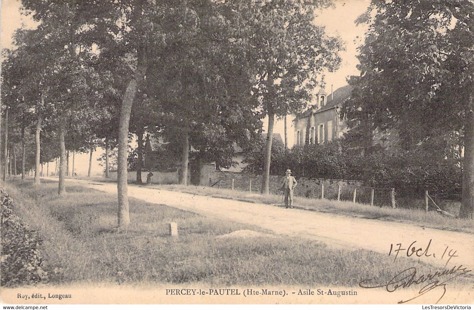 FRANCE - 52 - PERCEY Le PAUTEL - Asile Saint Augustin - Roy édit - Carte Postale Ancienne - Autres & Non Classés