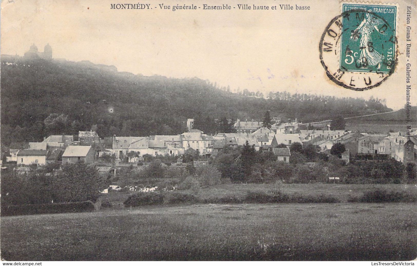 FRANCE - 55 - MONTMEDY - Vue Générale - Ensemble - Ville Haute Et Ville Basse - Carte Postale Ancienne - Montmedy