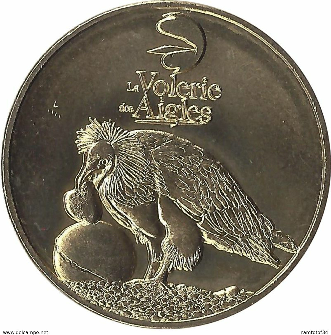 2020 MDP308 - KINTZHEIM - La Volerie Des Aigles 8 (vautour Percnoptère) / MONNAIE DE PARIS - 2020