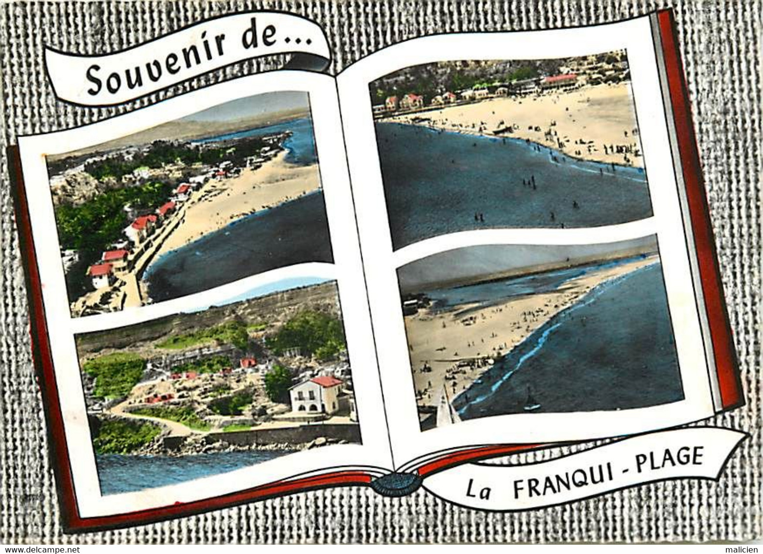 - Cpsm -ref-AC419- Aude - La Franqui  - Souvenir De .. Livre - Multi Vues - Edit. Lapie - N° 102 - - Capendu