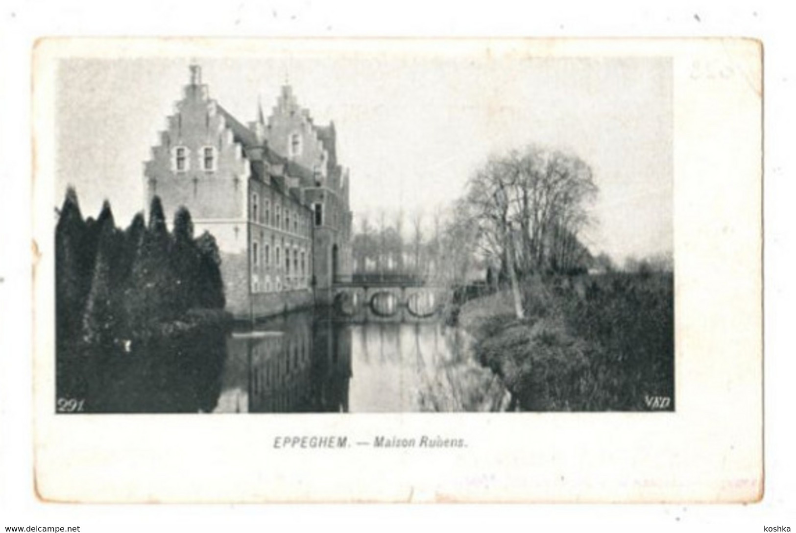 EPPEGHEM - Maison Rubens  Huis - Niet Verzonden - Publiciteit Voor Chocolat Des Chartreux In Mons - Uitgave : VED 291 - Zemst