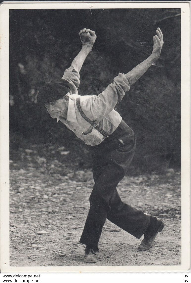 Joueur De Boules, BOCCIA, Ballplayer, Bowling, Glocatore Di Bocce, Provence 1976, Edit. Hans Silvester - Bowling