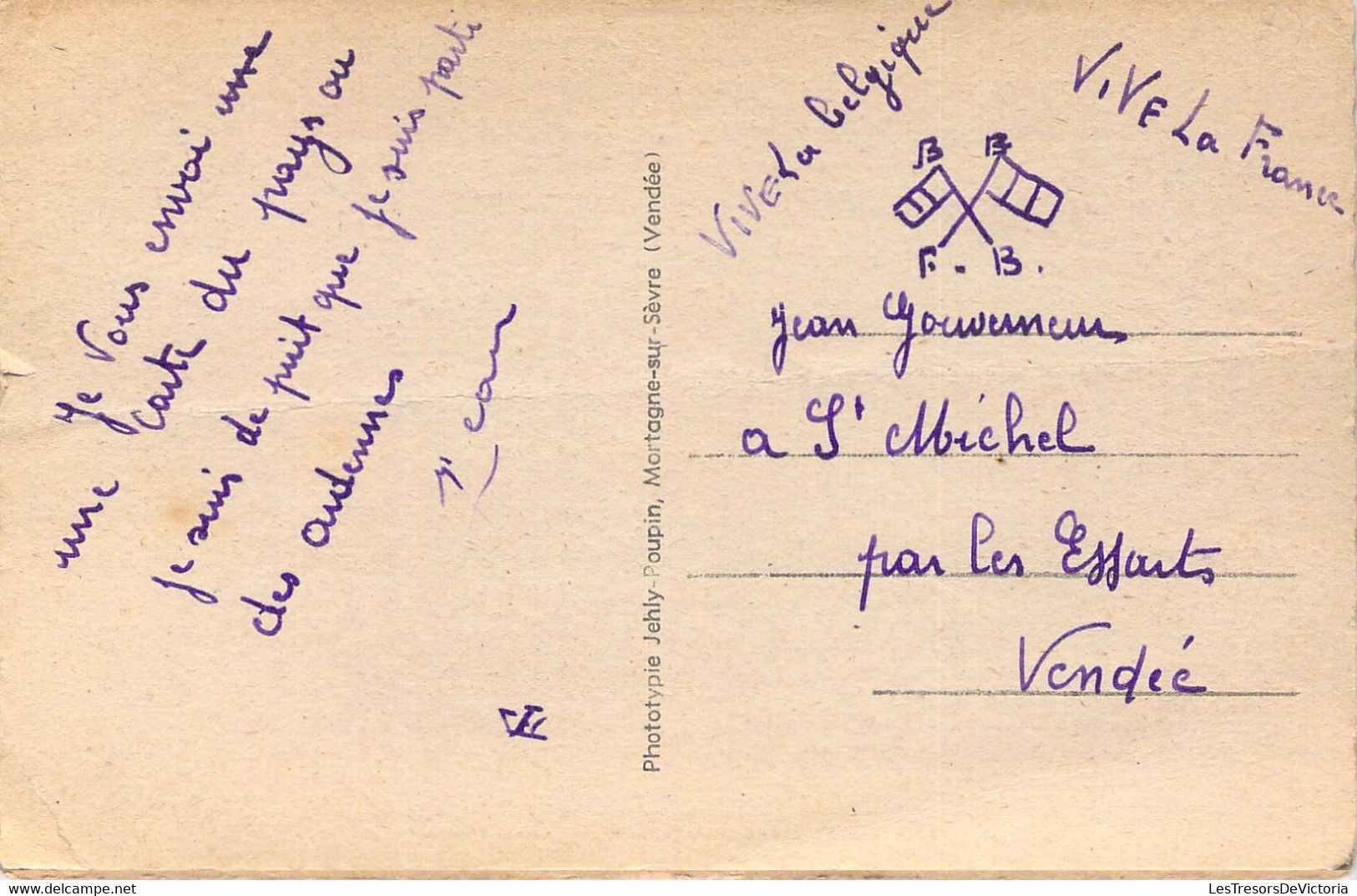 FRANCE - 85 - LES ESSARTS - Vue D'ensemble - Carte Postale Ancienne - Les Essarts