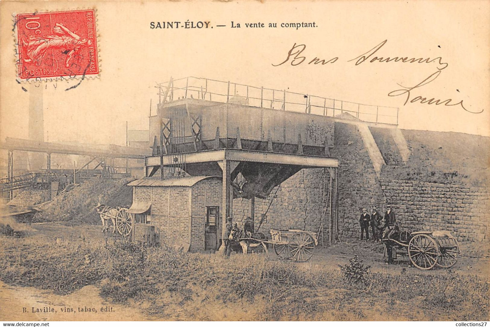 63-SAINT-ELOY-LES-MINES-LA VENTE AU COMPTANT - Saint Eloy Les Mines