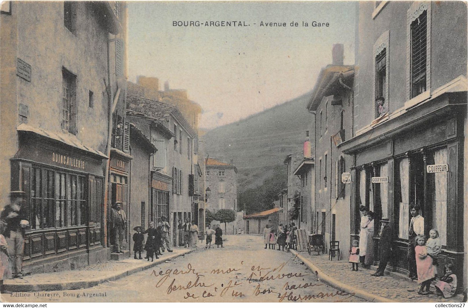 42-BOURG-ARGENTAL- AVENUE DE LA GARE - Bourg Argental