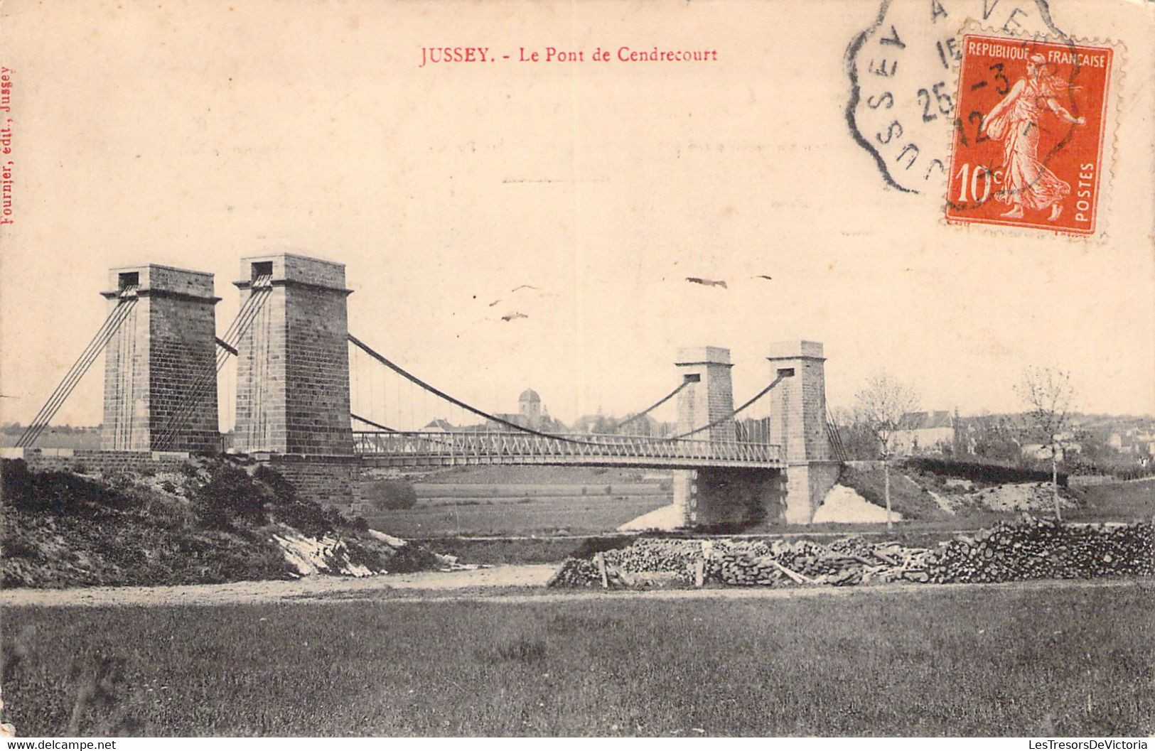 FRANCE - 70 - JUSSEY - Le Pont De Cendrecourt - Fournier - Carte Postale Ancienne - Jussey