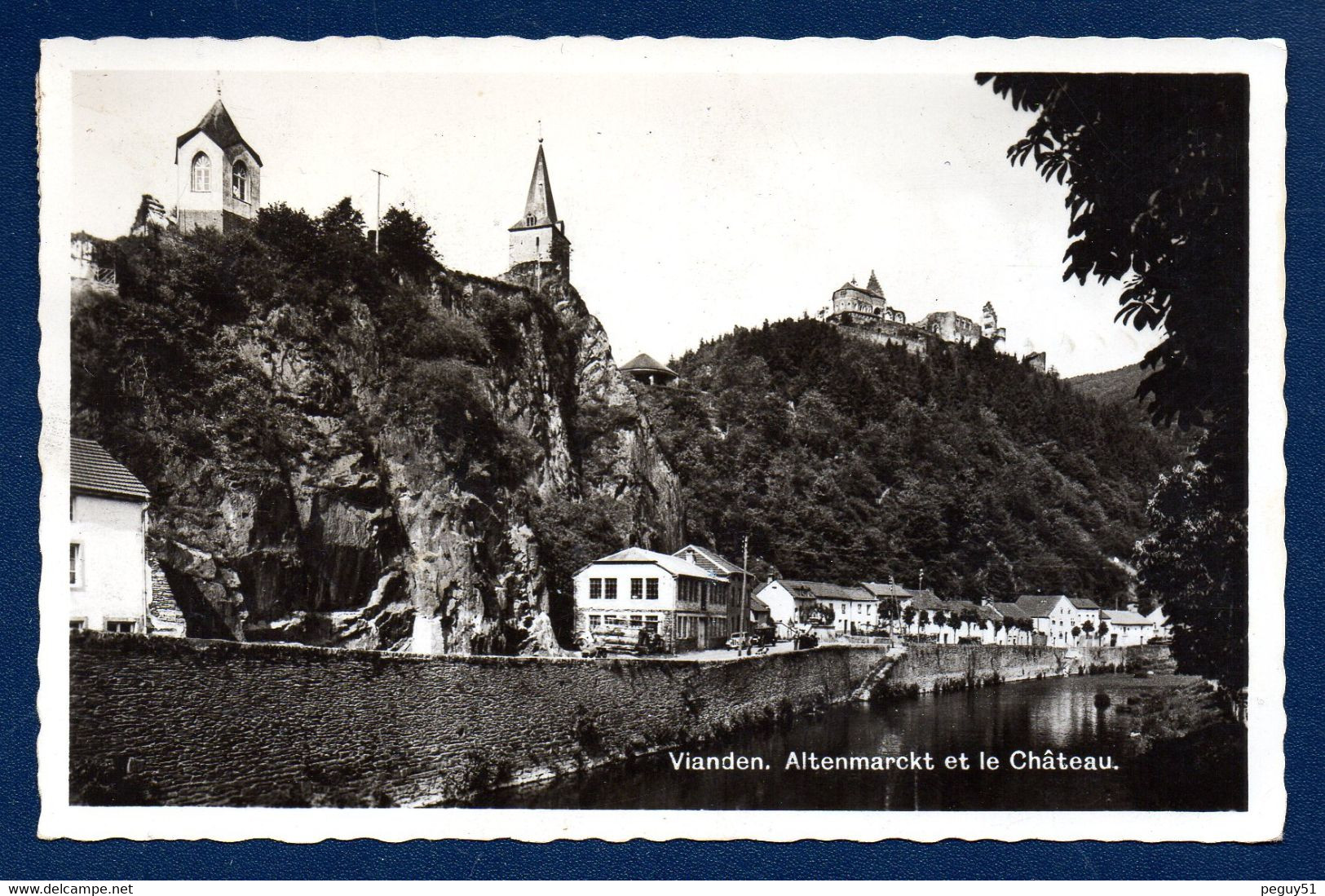 Luxembourg. Vianden. Altenmarckt Et Le Château - Vianden