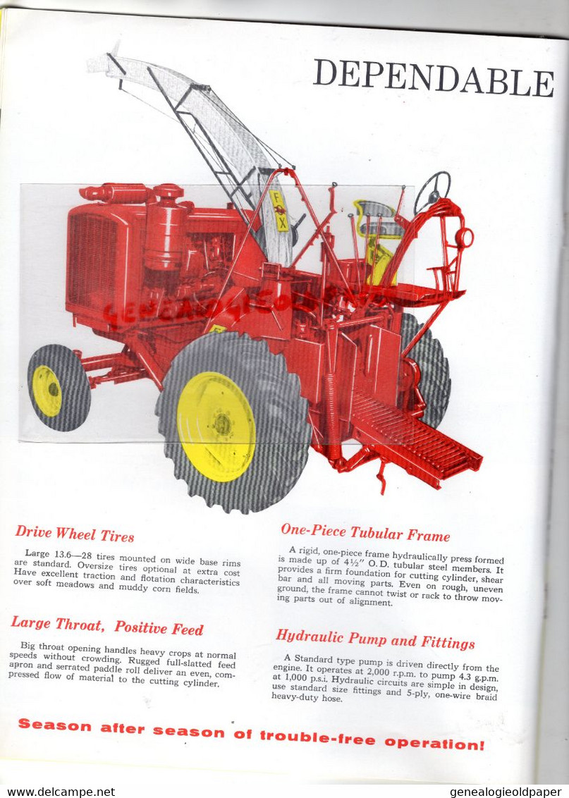 27- IVRY LA BATAILLE-RARE CATALOGUE PROMILL-FOX RIVER TRACTOR APPLETON WISCONSIN- AGRICULTURE-MACHINE AGRICOLE TRACTEUR