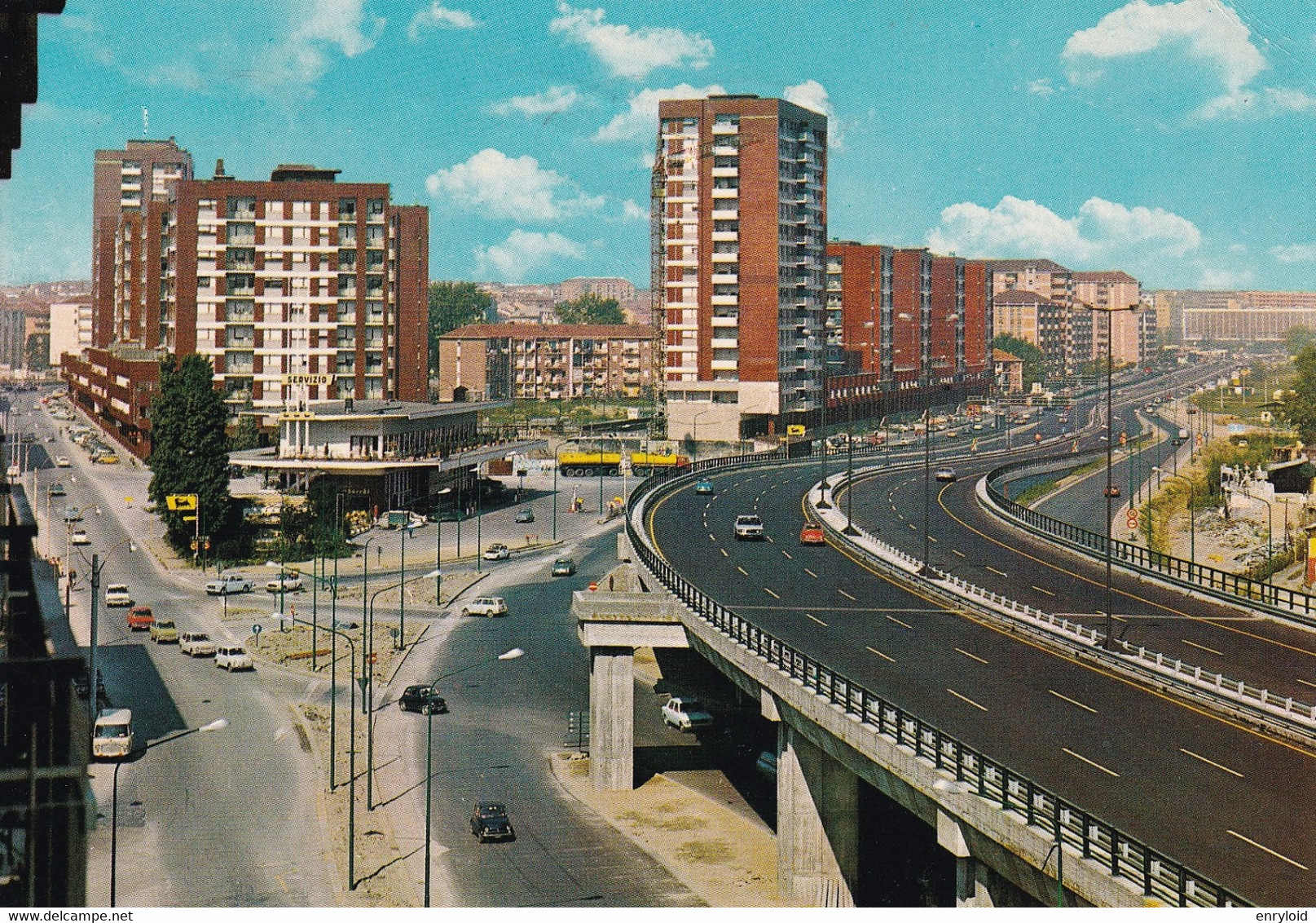 Moncalieri La Sopraelevata Corso Roma Viale Trieste - Moncalieri