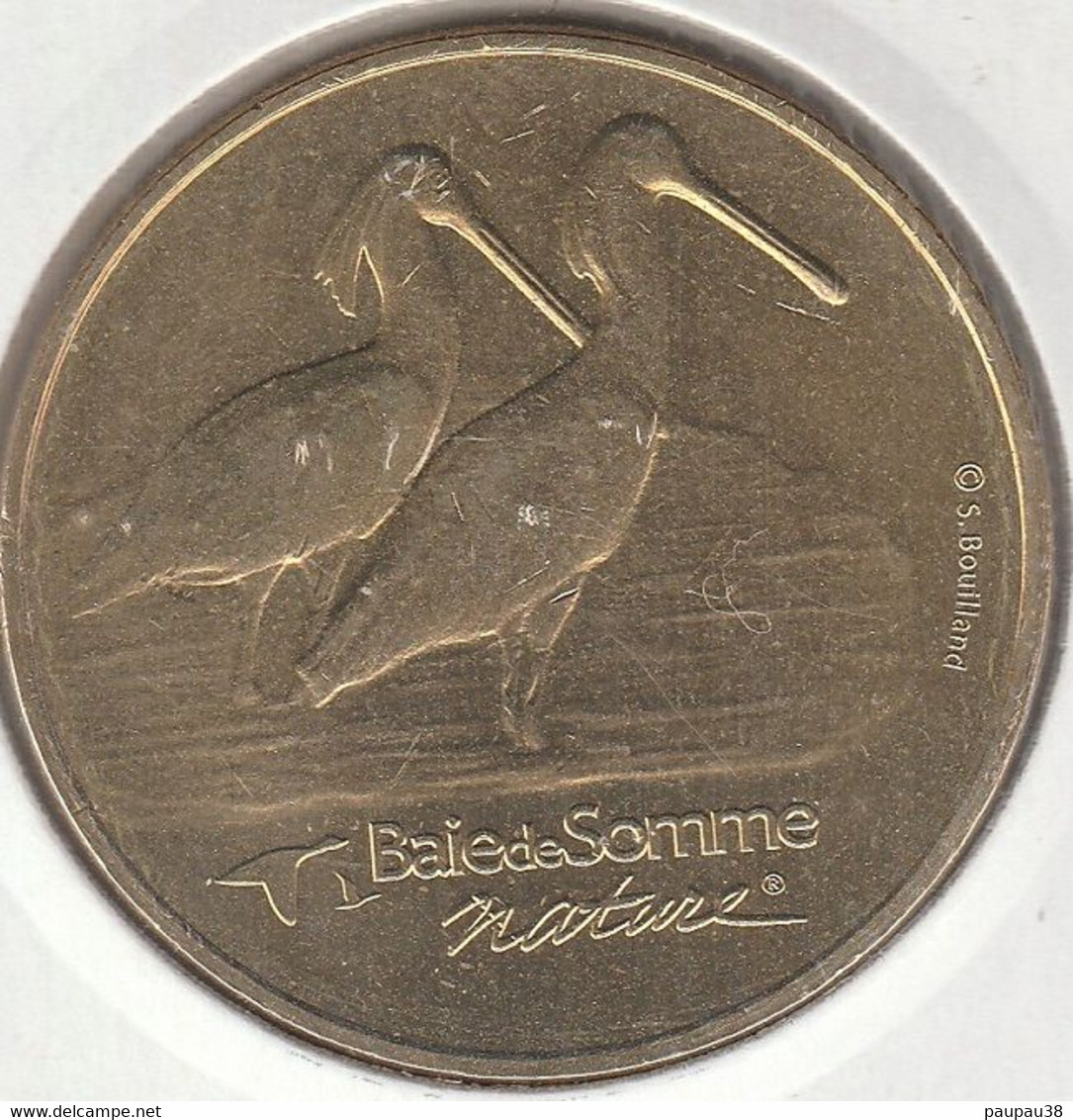 MONNAIE DE PARIS 2014 - 80 SAILLY FLIBEAUCOURTT Baie De Somme Nature - Les Spatules - 2014