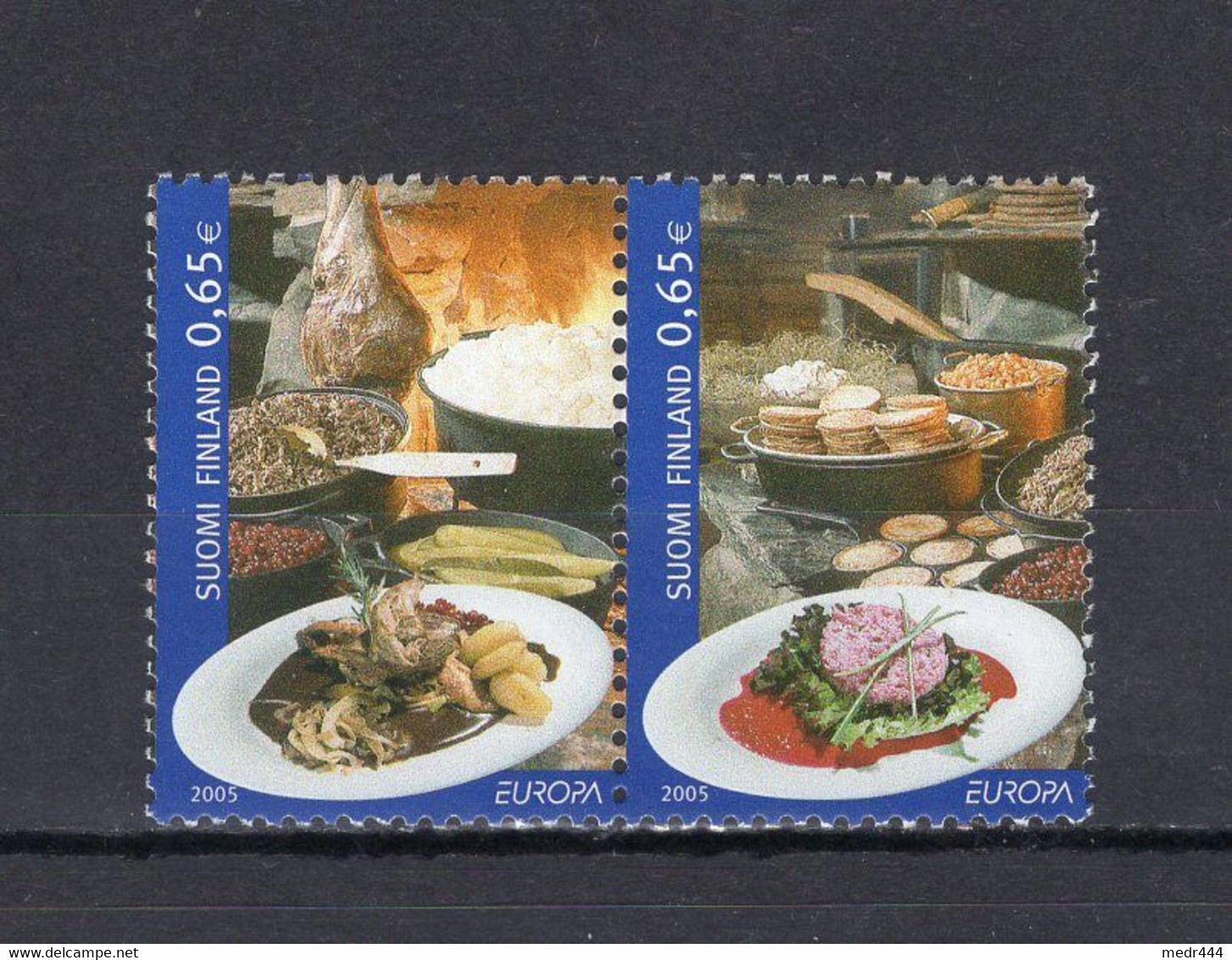 Finland 2005 - Europa Gastronomy - Joint Issue European Countries - Stamps 2v - Complete Set - MNH** - Superb*** - Lettres & Documents