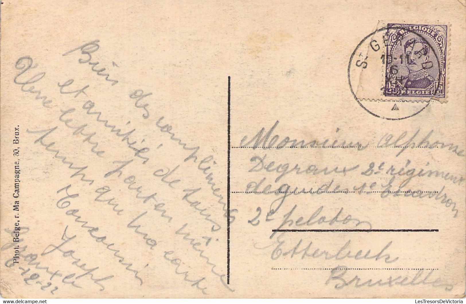 Guerre - 1914 1915 - Militaria - YSER - Un Moment D'accalmie - Carte Postale Ancienne - Weltkrieg 1914-18