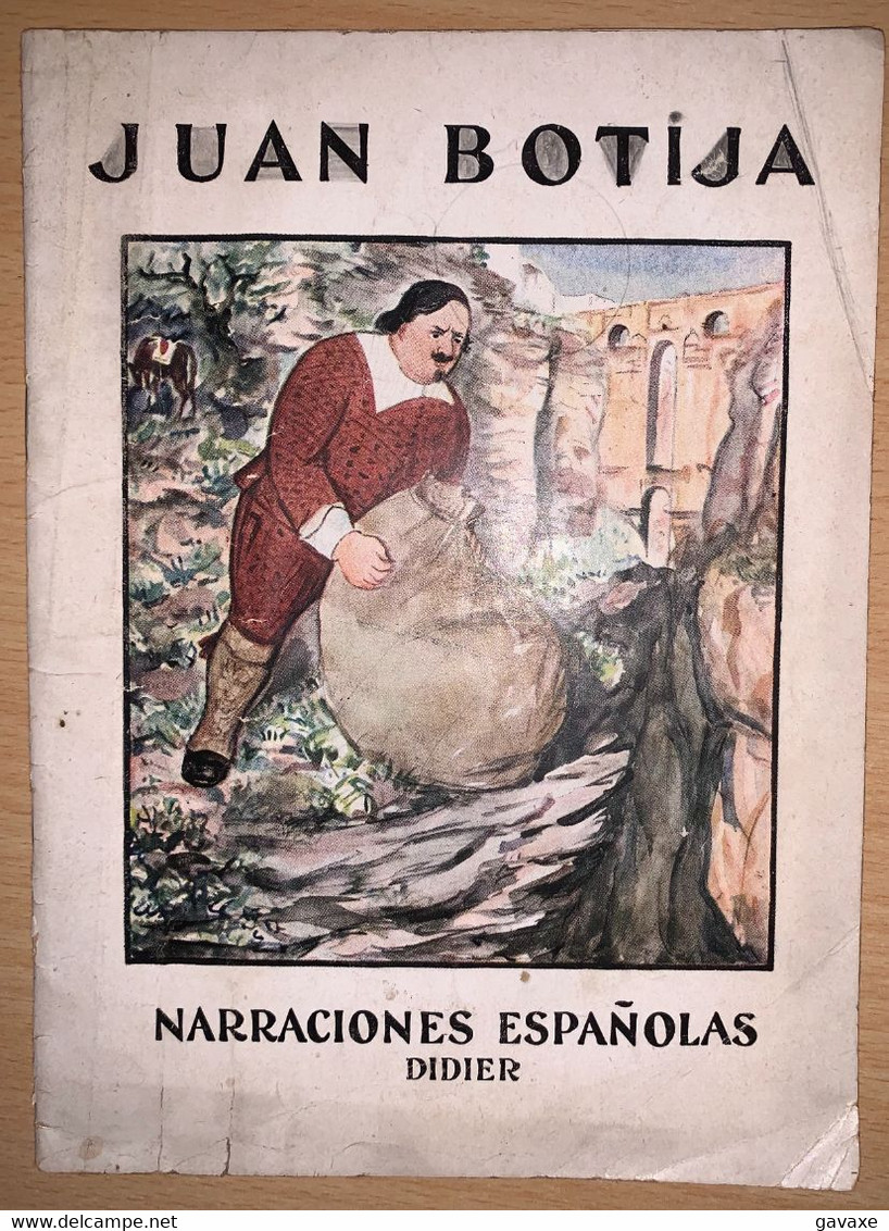 JUAN BOTIJA / "NARRACIONES ESPANOLAS" N°21 - Kinder- Und Jugendbücher