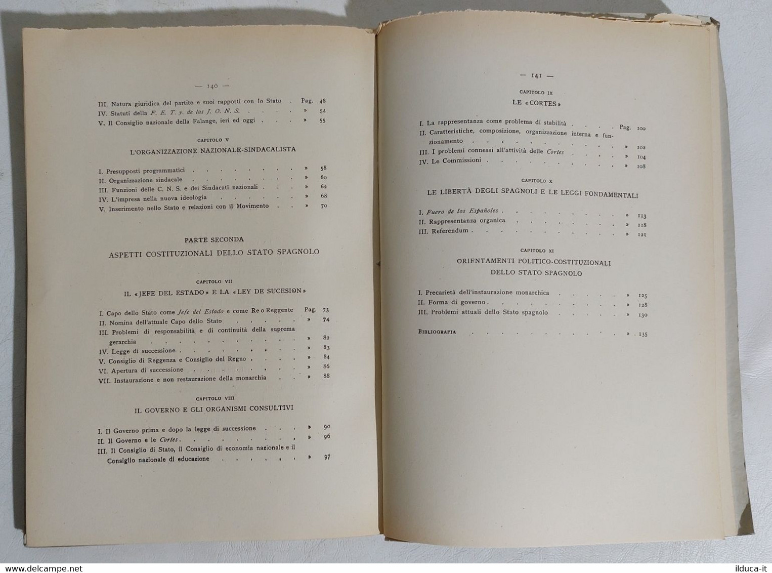 I112648 S. Sciortino - Il Regime Politico-costituzionale Dello Stato Spagnolo - Société, Politique, économie