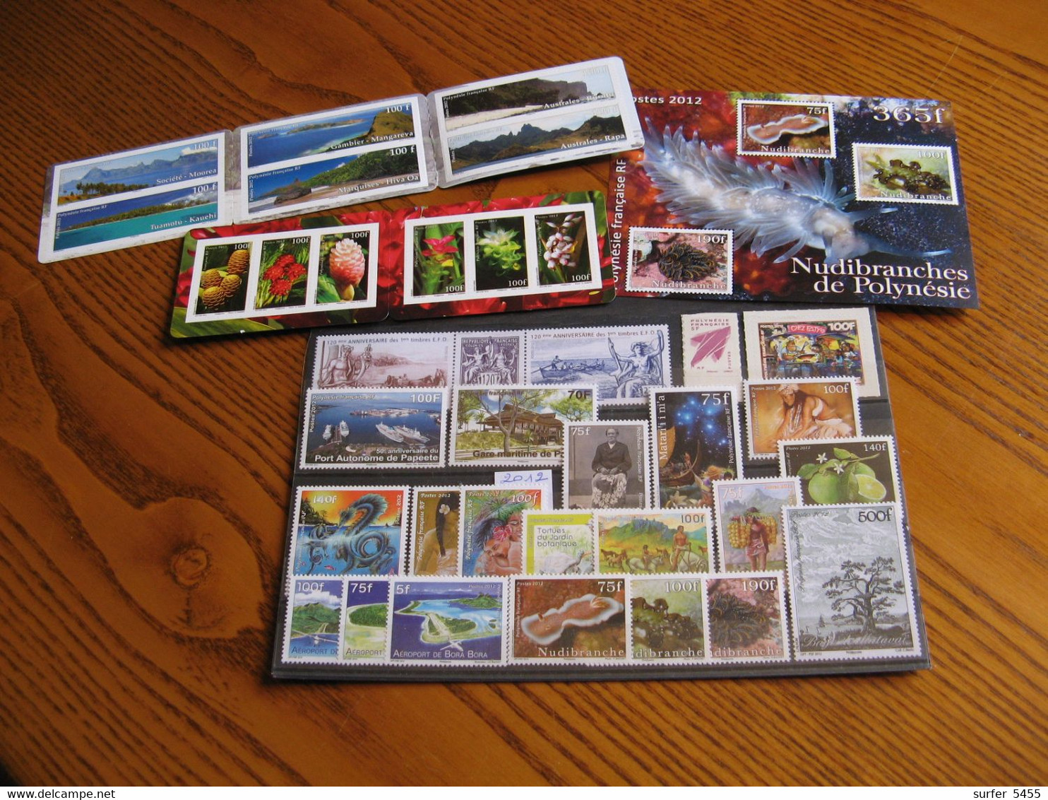 POLYNESIE ANNEE COMPLETE 2012 NEUVE LUXE - MNH - FACIALE 36,33 EUROS - Neufs