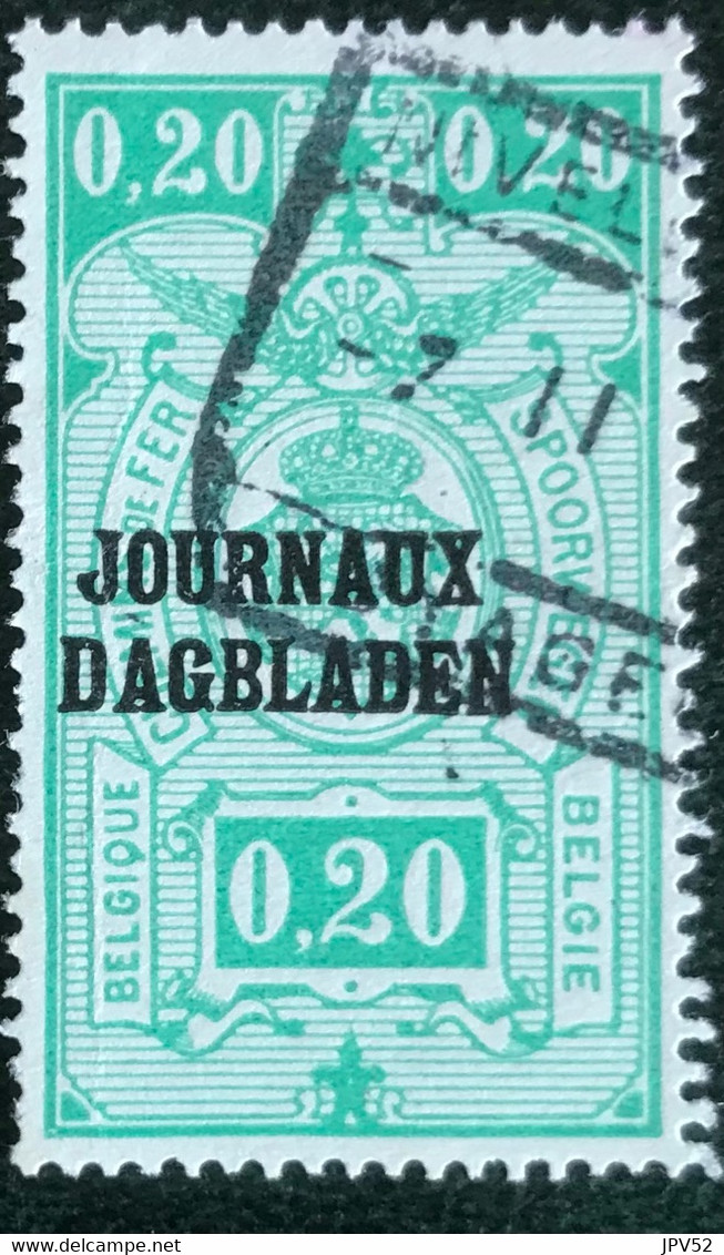 België - Belgique - C15/29 - (°)used - 1929 - Michel 21 - Rijkswapen In Ovaal - Dagbladzegels [JO]