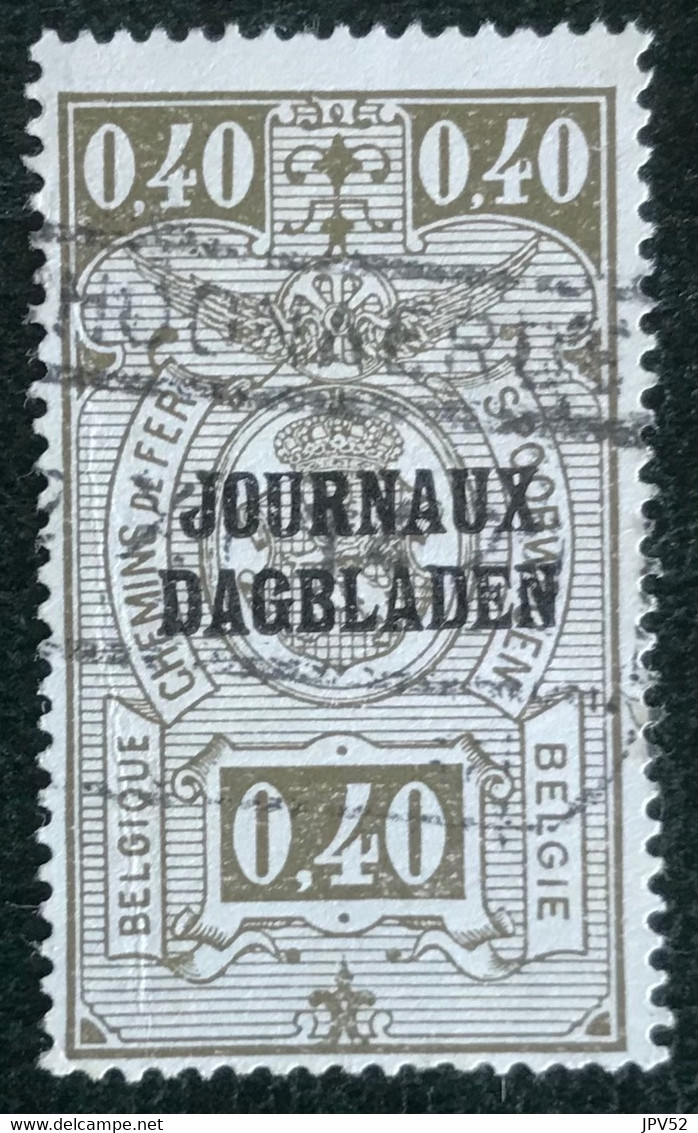 België - Belgique - C15/29 - (°)used - 1929 - Michel 22 - Rijkswapen In Ovaal - Periódicos [JO]