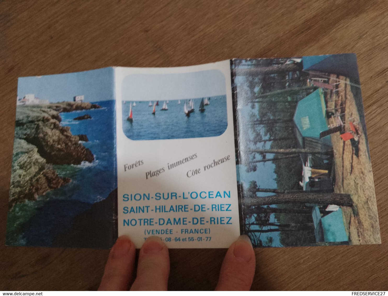 383 //  HORAIRES DES MAREES 1982 / SION SUR L'OCEAN - SAINT HILAIRE DE RIEZ - NOTRE DAME DE RIEZ / VENDEE - Europe