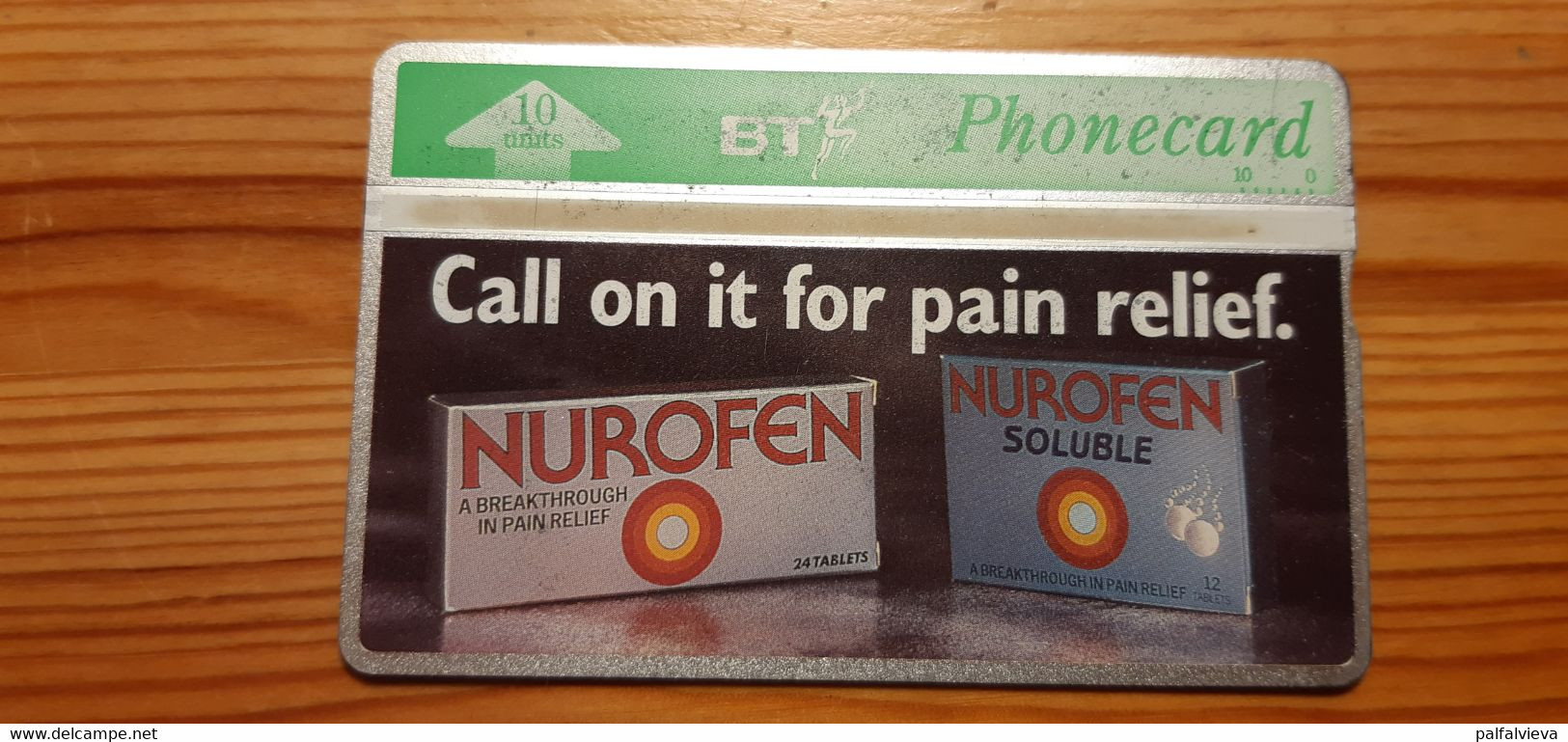 Phonecard United Kingdom, BT 22AB - Nurofen - BT Medical Issues