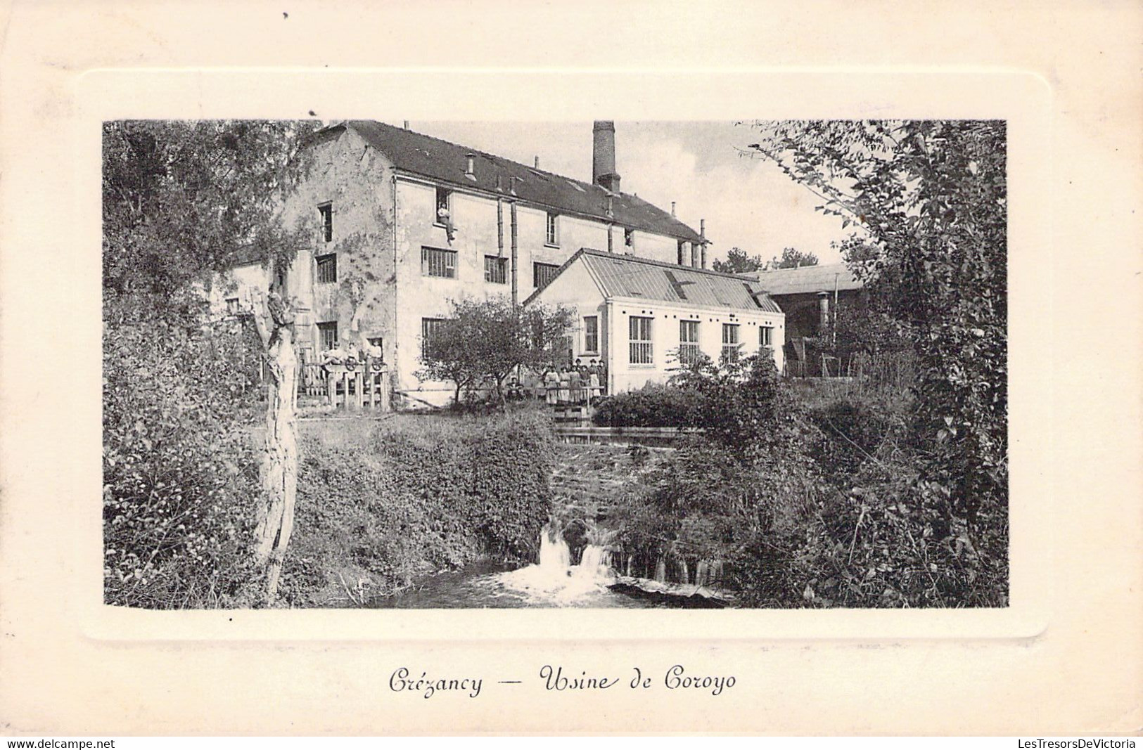 FRANCE - 02 - CREZANCY - Usine De Coroyo - Editeur Déchelle - Carte Postale Ancienne - Autres & Non Classés