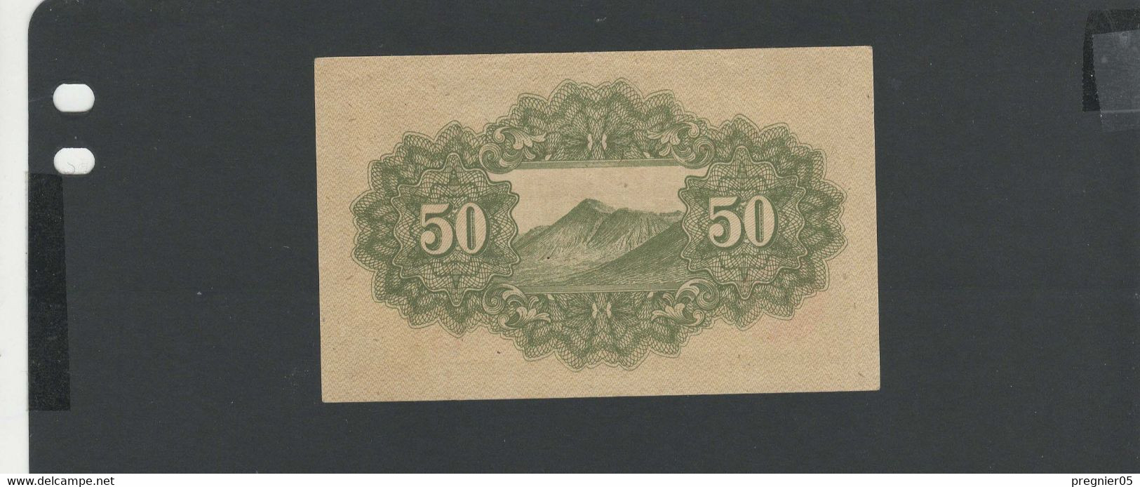 JAPON - Billet  50 Sen 1945 PrNEUF/AUNC Pick-060 - Japan