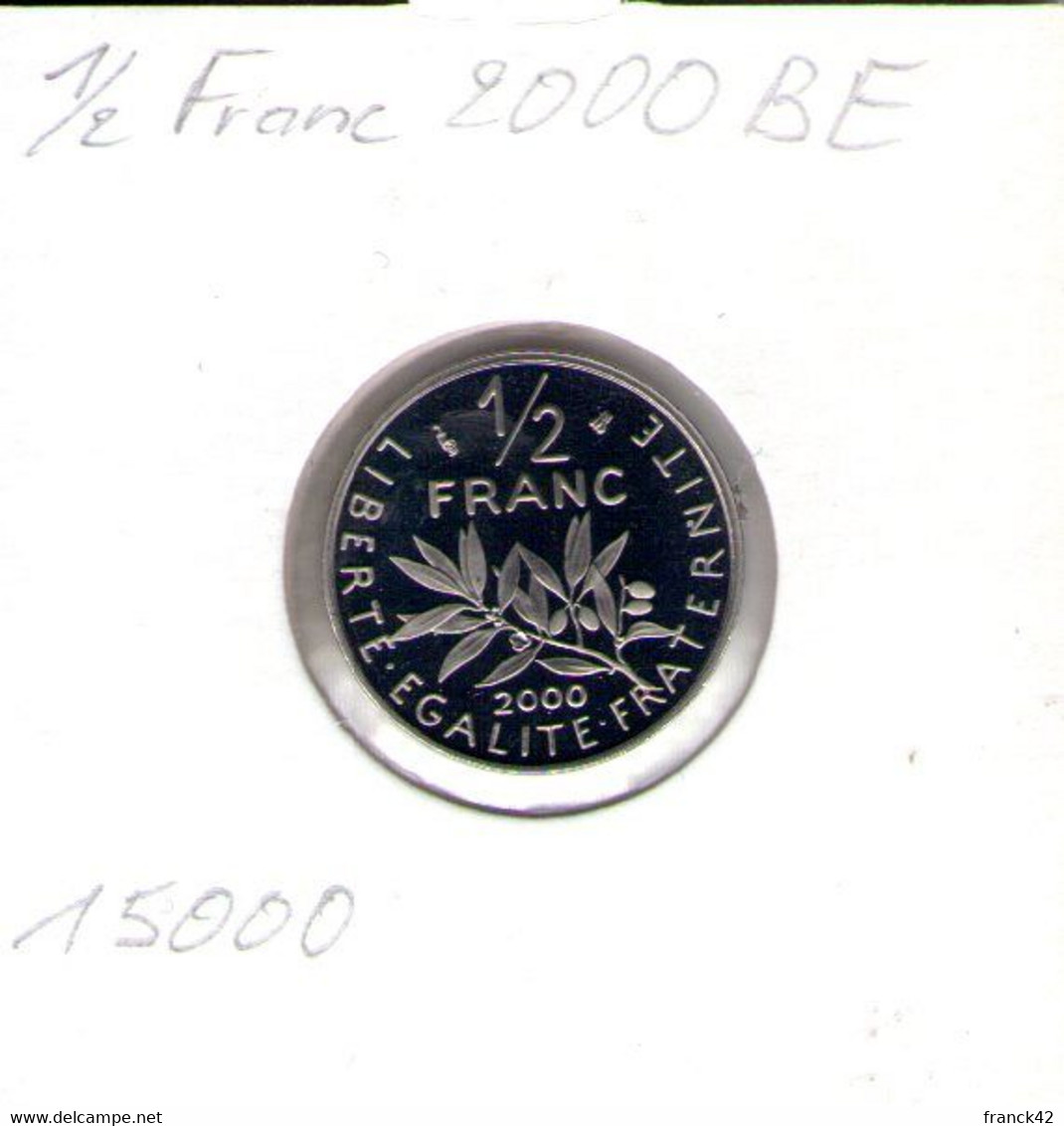 France. 1/2 Franc 2000. Frappe BE - 50 Centimes