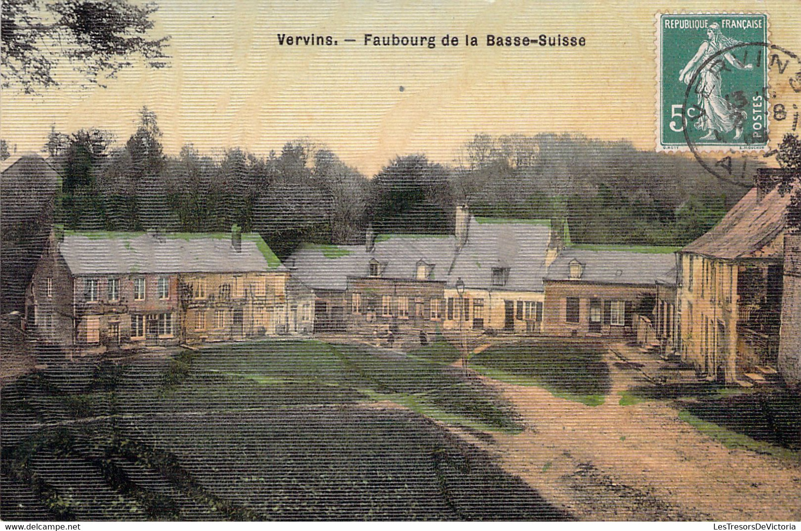 FRANCE - 02 - VERVINS - FAUBOURG De La Basse Suisse - Carte Postale Ancienne - Vervins