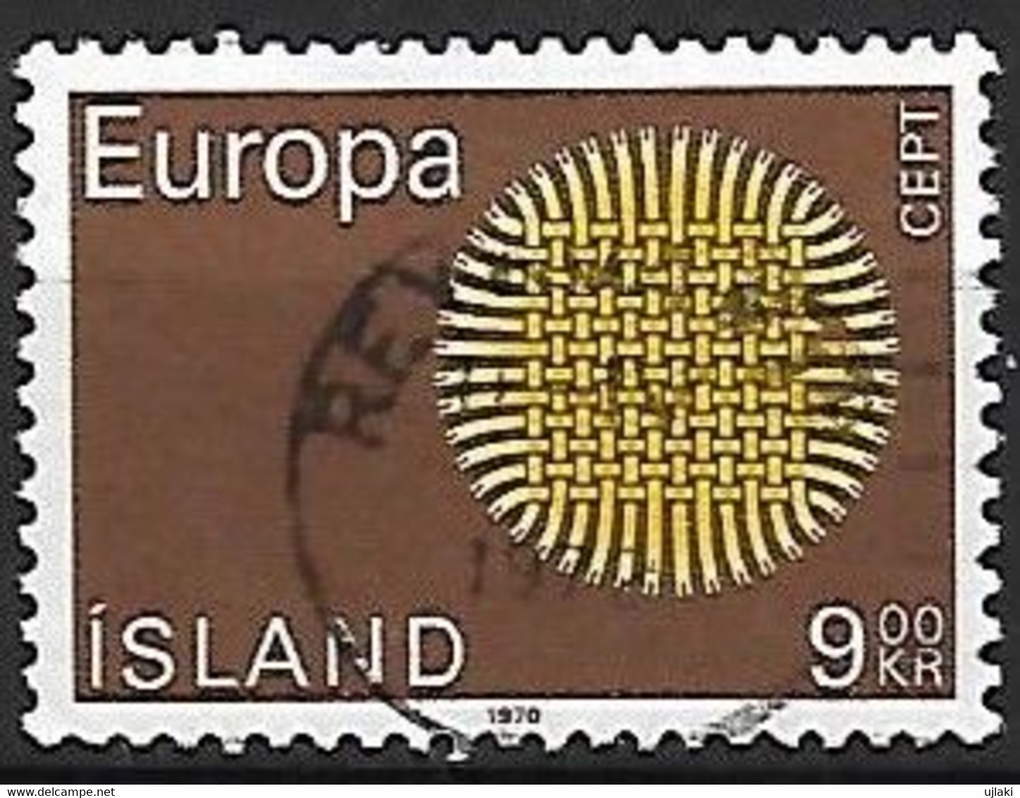 ISLANDE: EUROPA   N°395  Année:1970 - Oblitérés