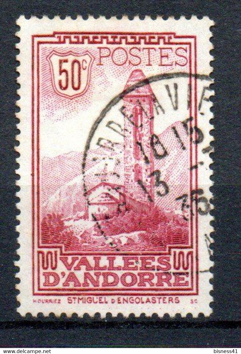 Col33 Andorre N° 35 Oblitéré Cote : 15,00€ - Used Stamps
