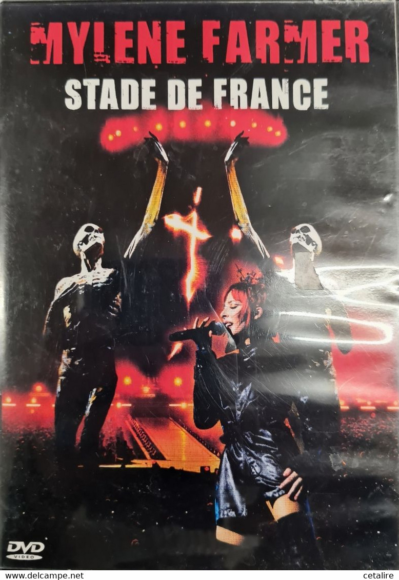 Dvd Mylene Farmer Au Satade De France +++ BON ETAT+++ - Concert En Muziek