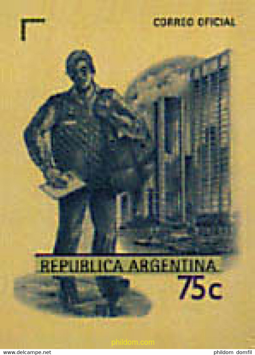 627464 MNH ARGENTINA 1998 EL CARTERO - Gebraucht