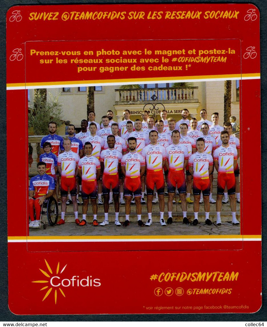 Equipe COFIDIS, Sponsor Du Tour De France - Publicitaires