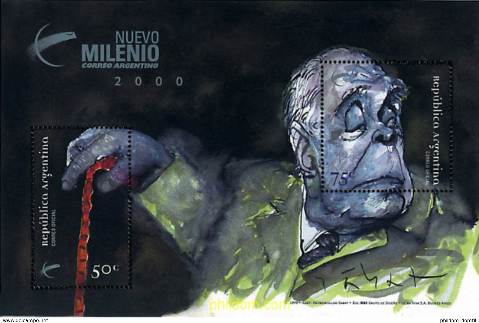 577184 MNH ARGENTINA 1999 NUEVO MILENIO - Oblitérés