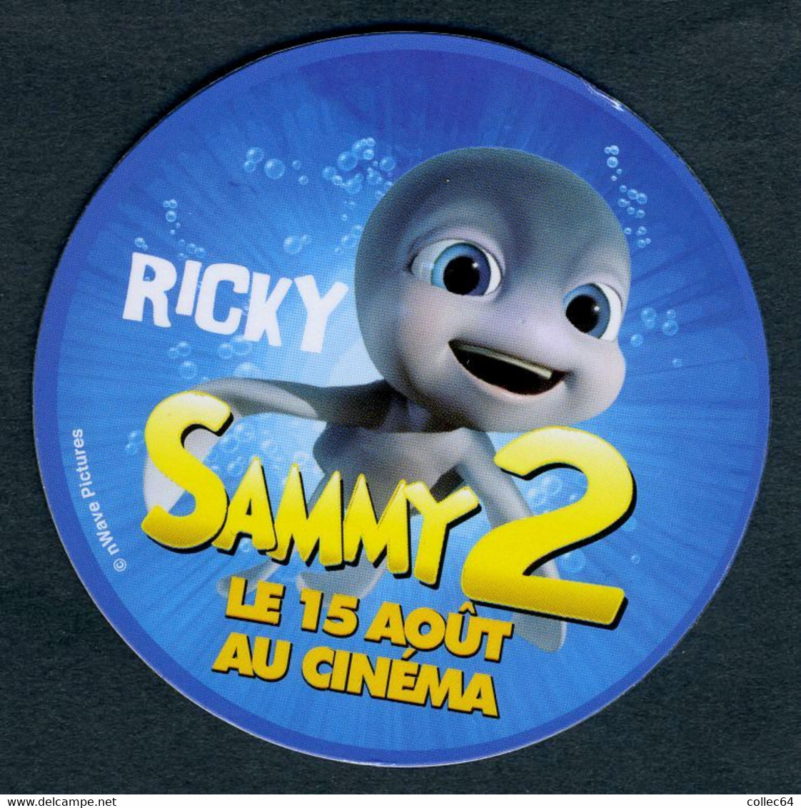 Film "Sammy 2" - Magnet Rond - Publicitaires