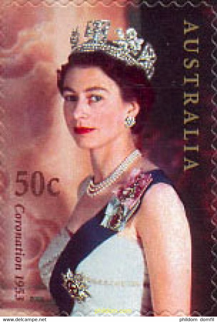 125972 MNH AUSTRALIA 2003 50 ANIVERSARIO DE LA CORONACION DE ISABEL II - Horlogerie