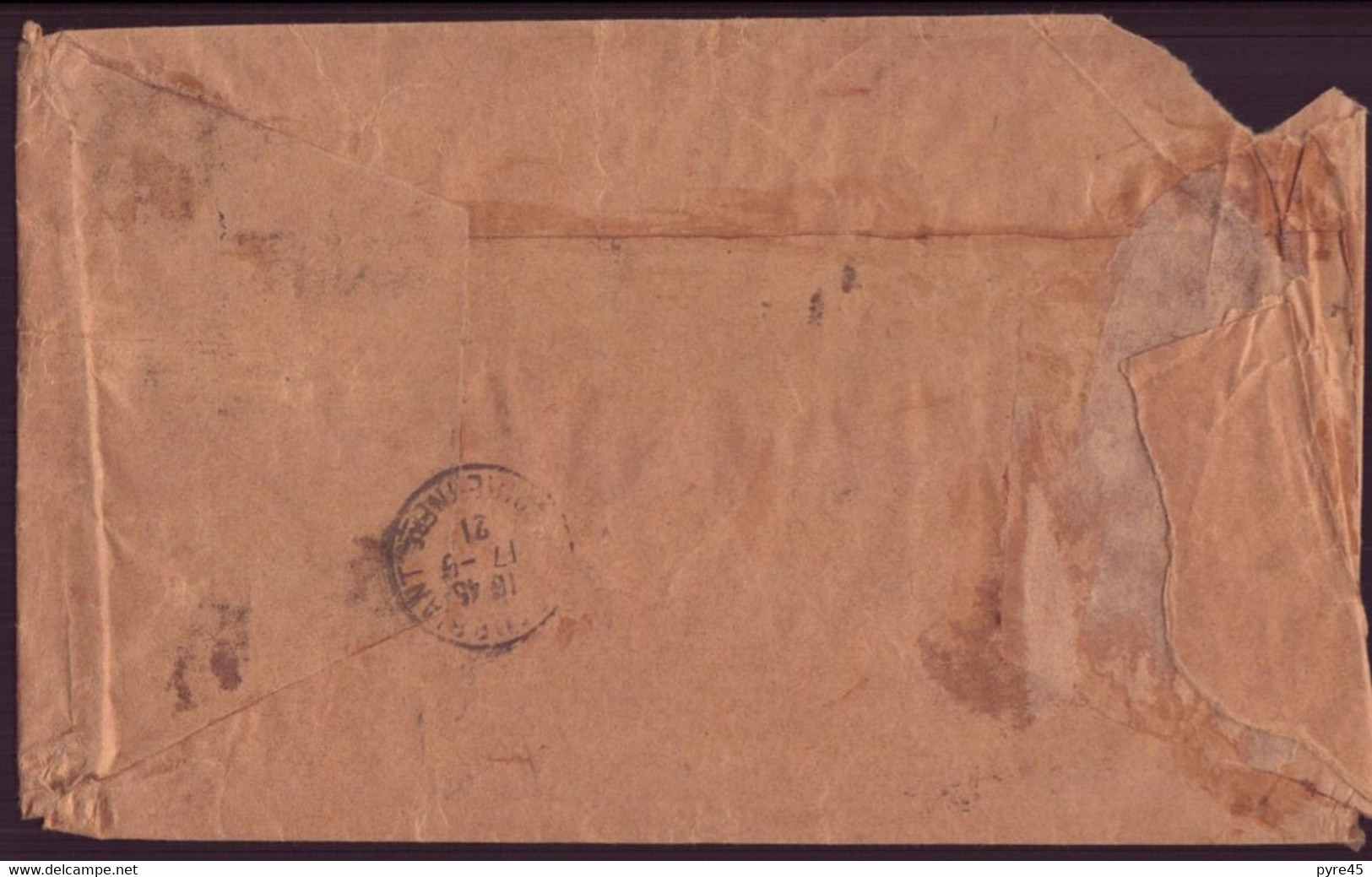 France, Enveloppe Du16 Mai 1921 Pour Chateaubriant - Other & Unclassified