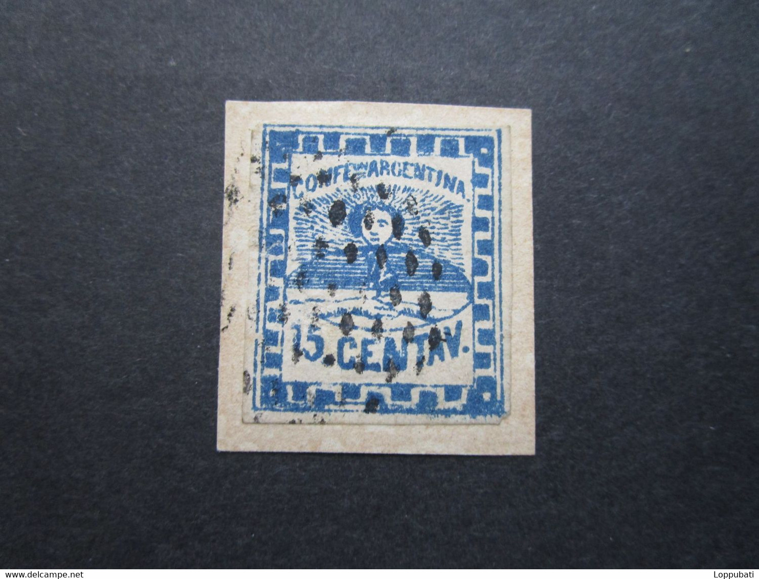 Argentinien 15 Cent 1858. Gestempelt. - Used Stamps