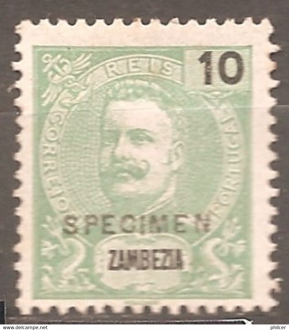 Zambézia, # 16, Specimen, MNG - Zambezia