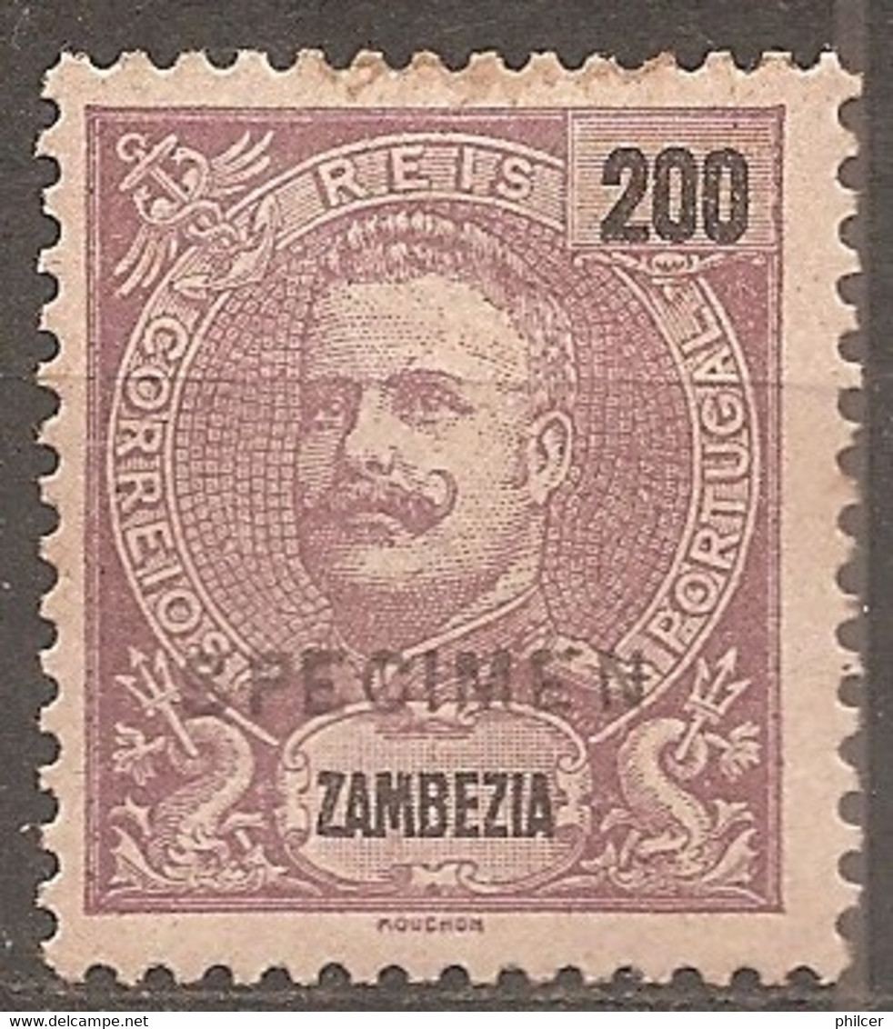 Zambézia, # 25, Specimen, MNG - Zambezia