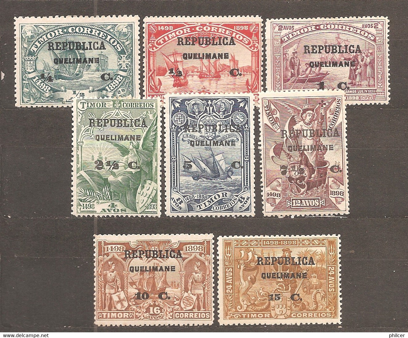 Quelimane, 1913, # 17/24, MH And MNG - Quelimane