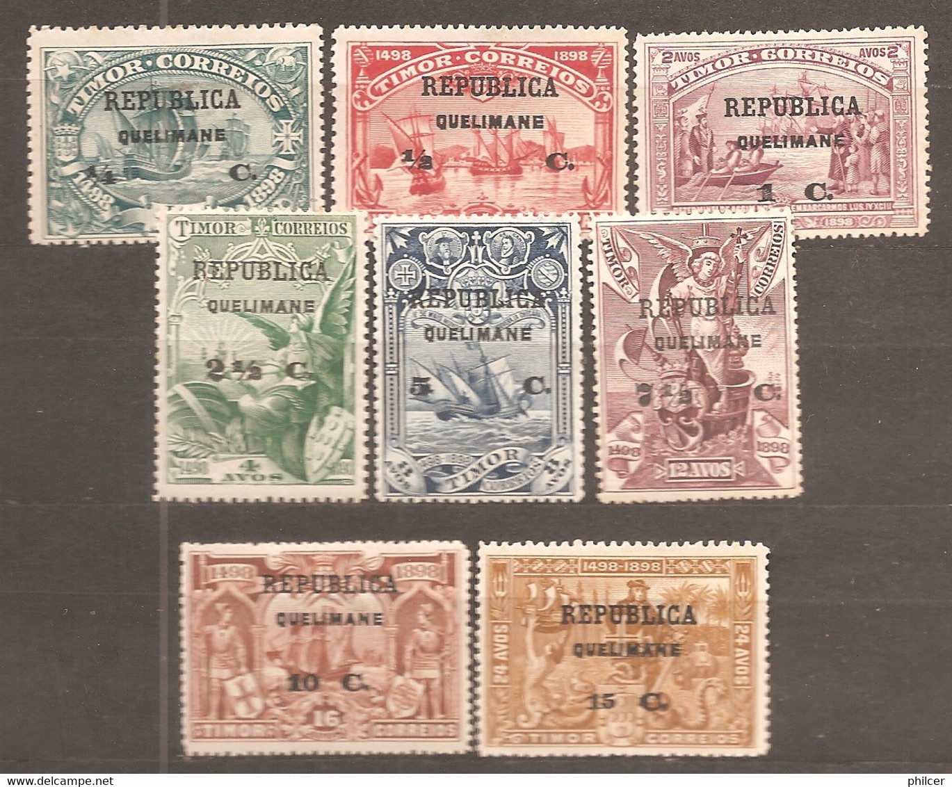 Quelimane, 1913, # 17/24, MH And MNG - Quelimane