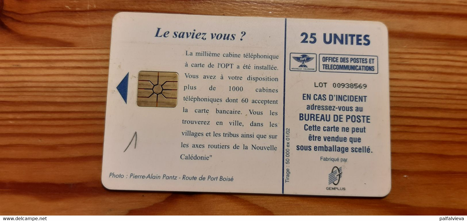 Phonecard New Caledonia - Nouvelle-Calédonie